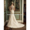 Alibaba New Design seqiin crystal wedding dress mermaid